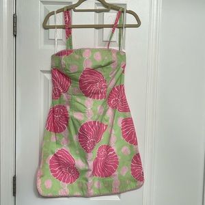 Lilly Pulitzer strapless dress